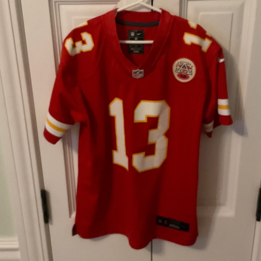 NFL Red Kids Jersey with White Accents